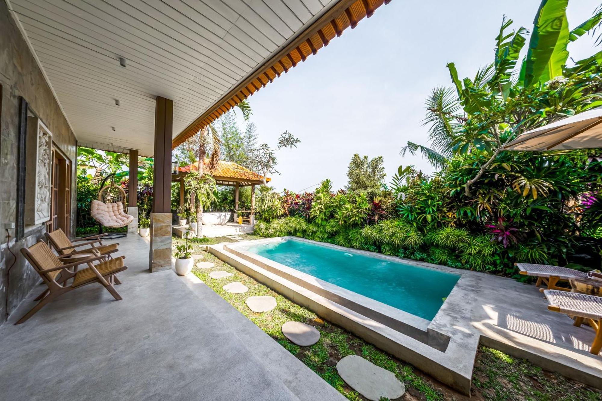 Nyaman Villas By Evdekimi Ubud Bilik gambar