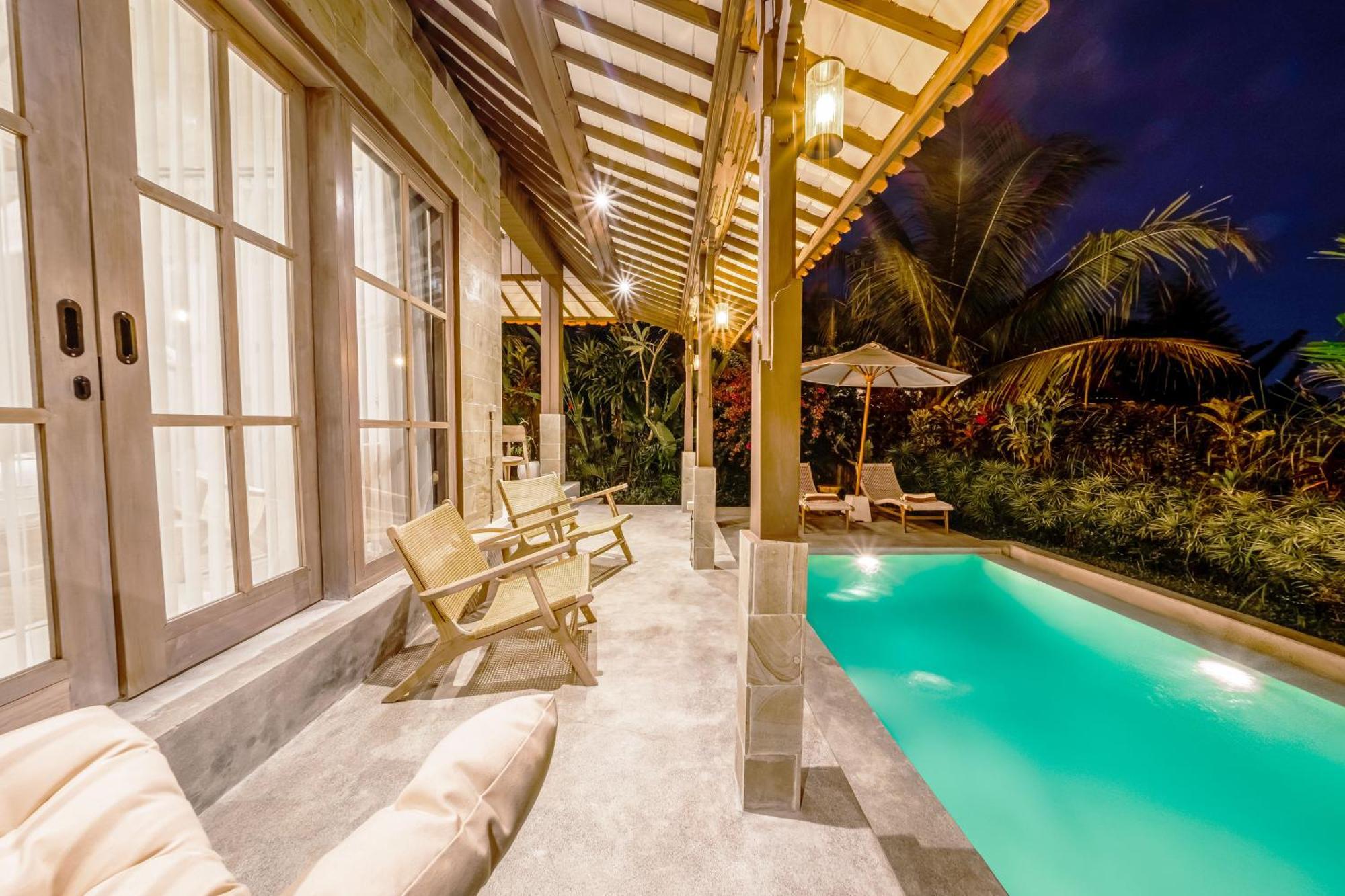 Nyaman Villas By Evdekimi Ubud Bilik gambar