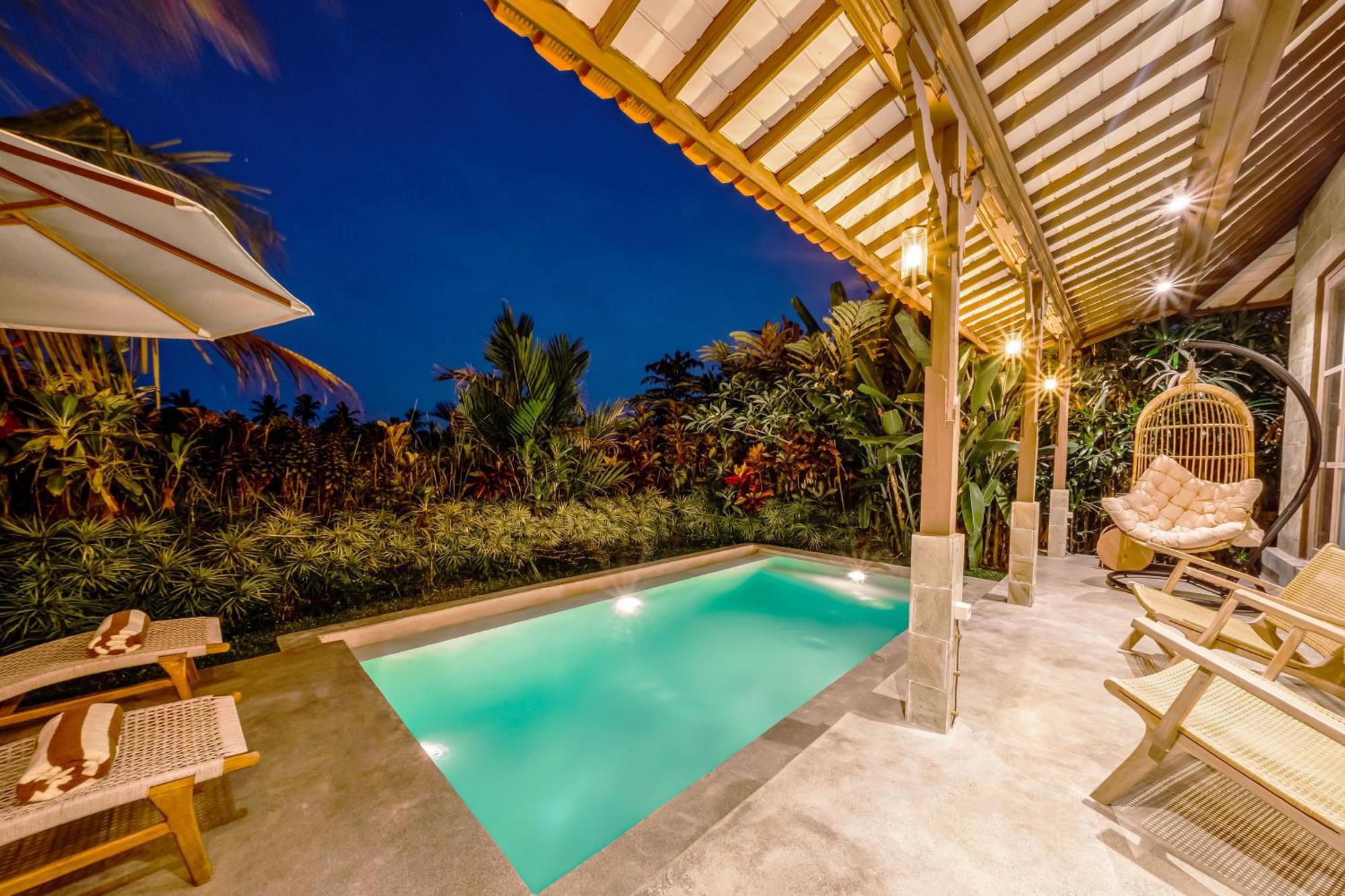 Nyaman Villas By Evdekimi Ubud Bilik gambar