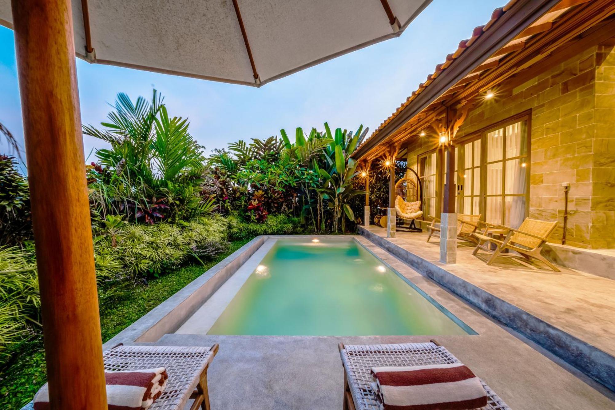 Nyaman Villas By Evdekimi Ubud Bilik gambar